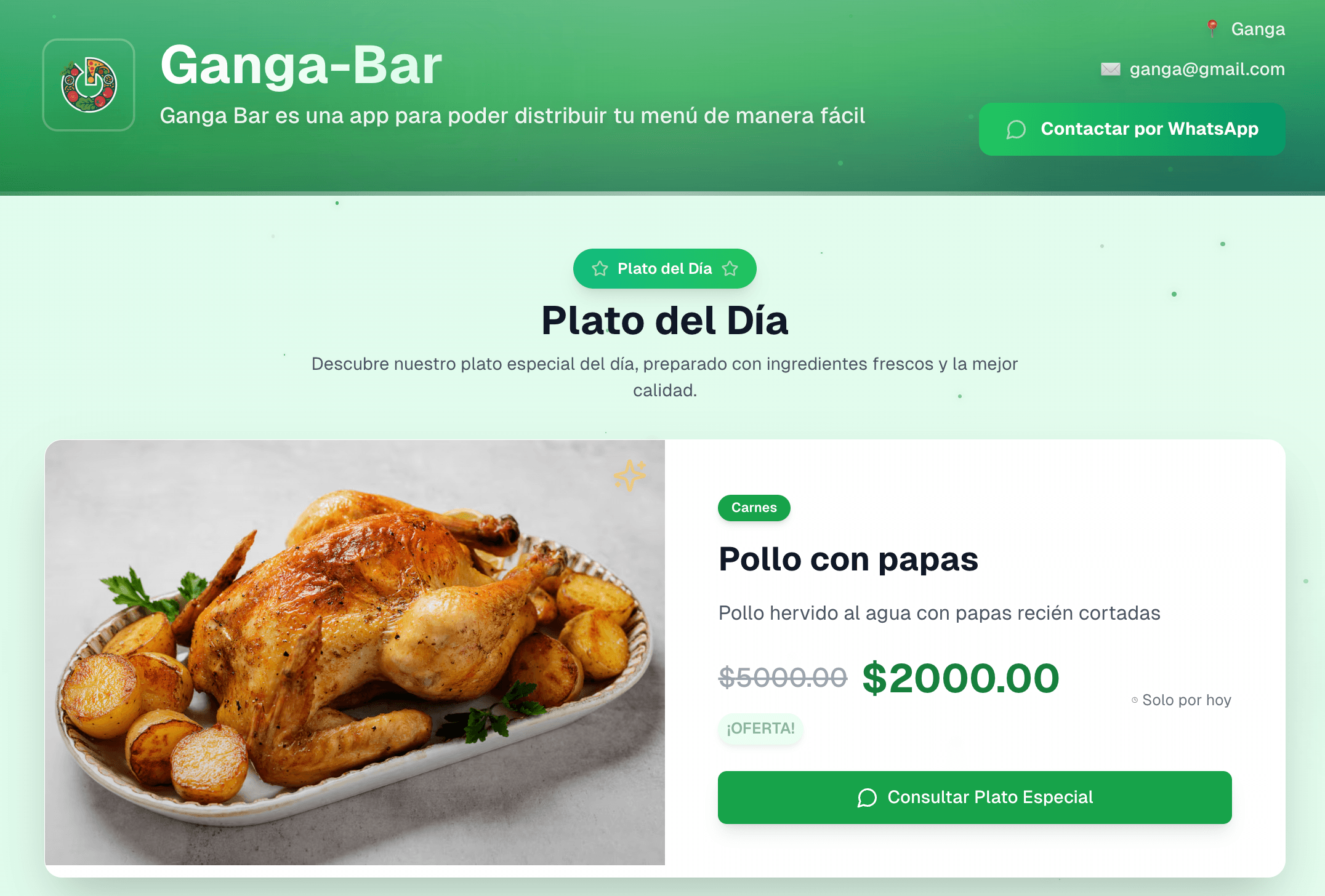 Menús Digitales Interactivos